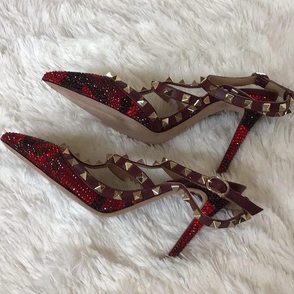 VALENTINO GARAVANI Camouflage Rockstud Pumps. - Picture 9 of 12